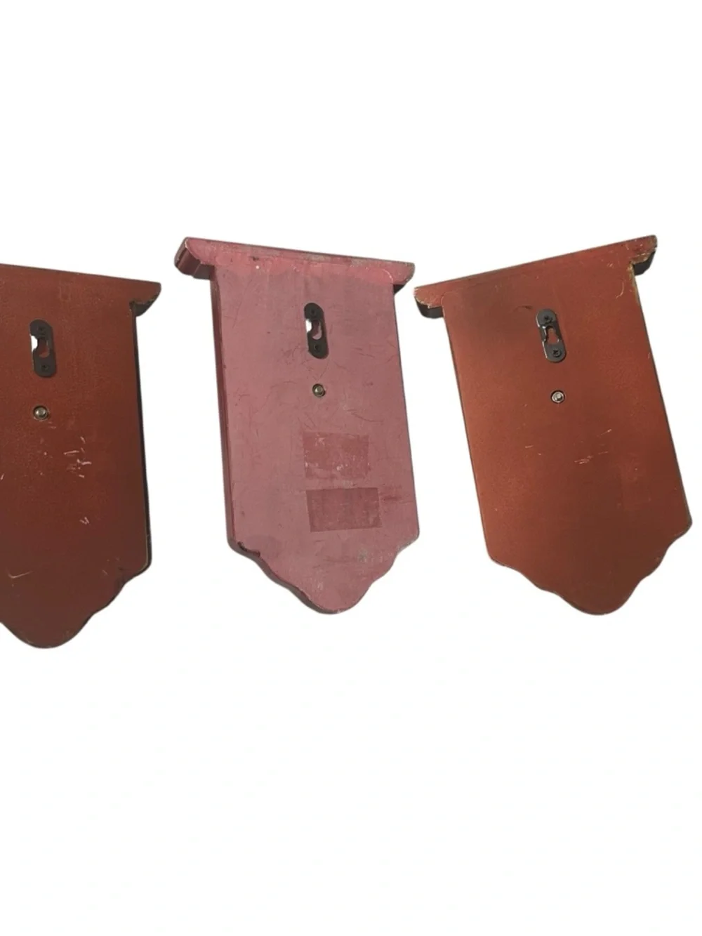 Set of 3 Vintage Style Wall Hooks Rustic Farmhouse Cottage Decor